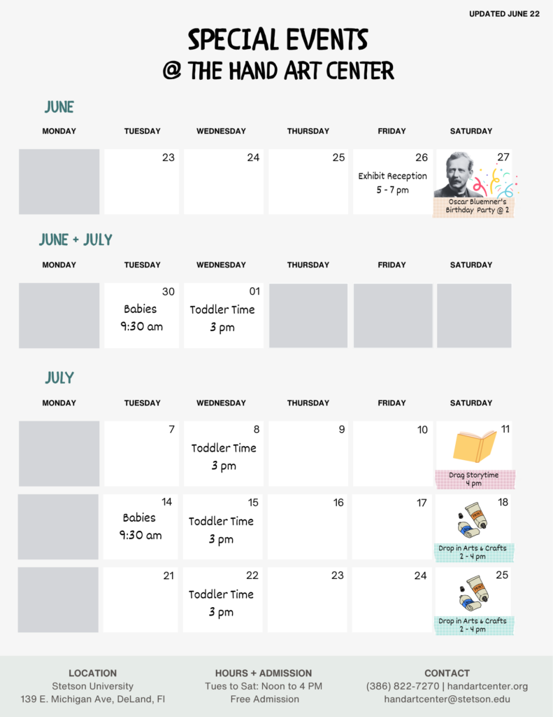 Summer Calendar
